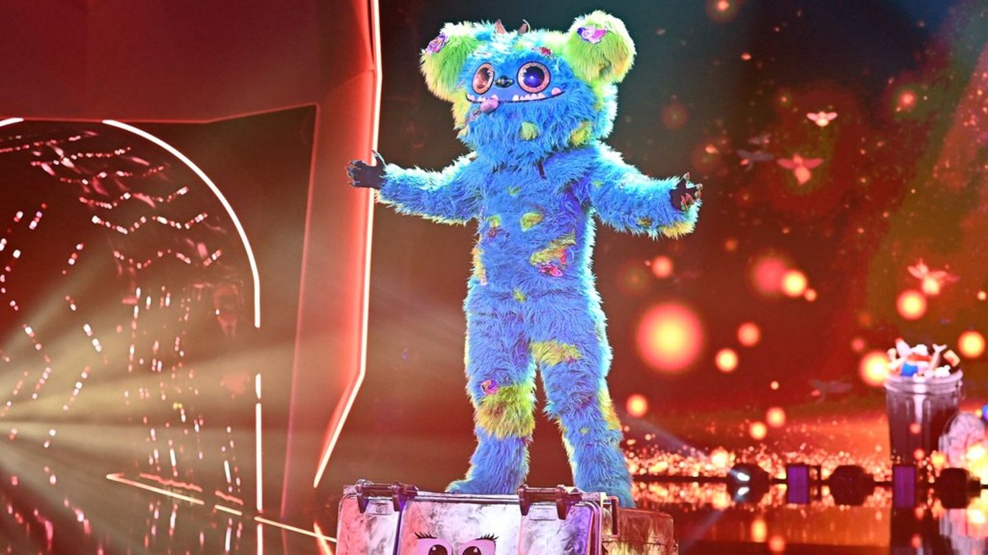 Mülli Müller auf der "Masked Singer"-Bühne.